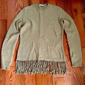 MaxMara Wool fringe Sweater